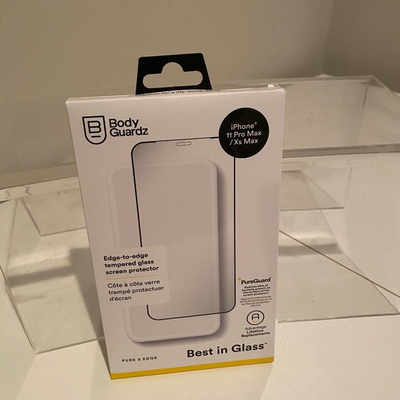 BODYGUARDZ PROTECTIVE SCREEN  COVER FOR I PHONE 11 PRO MAX - Picture 1 of 2